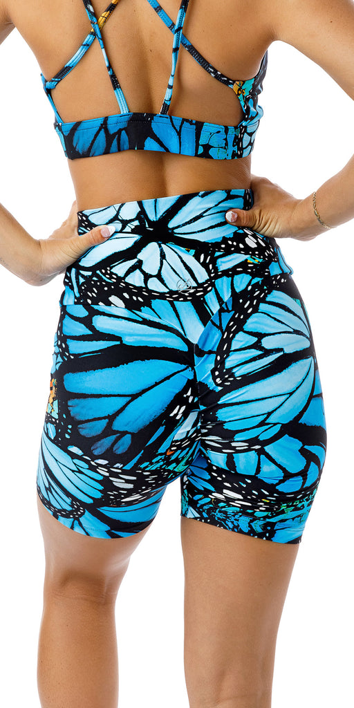 JH Butterfly Eco Scrunch Bum Midi Shorts